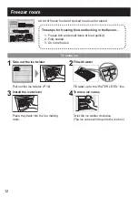 Предварительный просмотр 12 страницы Panasonic INVERTER NR-BX471W Operating Instructions Manual