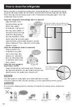 Предварительный просмотр 14 страницы Panasonic INVERTER NR-BX471W Operating Instructions Manual