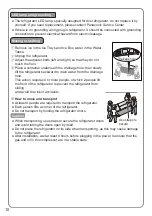 Предварительный просмотр 10 страницы Panasonic inverter NR-CW530X Operating Instructions Manual