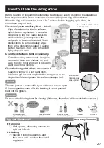 Предварительный просмотр 27 страницы Panasonic inverter NR-CW530X Operating Instructions Manual