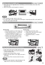 Предварительный просмотр 29 страницы Panasonic inverter NR-CW530X Operating Instructions Manual