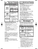 Предварительный просмотр 14 страницы Panasonic Inverter SN657S Operating Instructions Manual