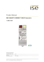 Preview for 1 page of Panasonic ISE SMART CONNECT KNX Product Manual