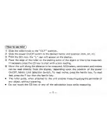 Preview for 9 page of Panasonic JE-8210U Operating Instructions Manual