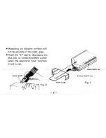 Preview for 10 page of Panasonic JE-8210U Operating Instructions Manual