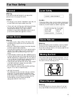 Preview for 3 page of Panasonic Jetwriter KX-CL500 Setup Manual