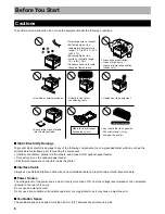 Preview for 6 page of Panasonic Jetwriter KX-CL500 Setup Manual