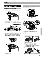 Preview for 13 page of Panasonic Jetwriter KX-CL500 Setup Manual