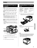 Preview for 15 page of Panasonic Jetwriter KX-CL500 Setup Manual