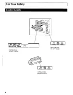 Preview for 4 page of Panasonic Jetwriter KX-CL500 User Manual