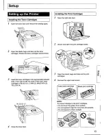 Preview for 13 page of Panasonic Jetwriter KX-CL500 User Manual