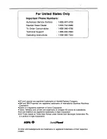 Предварительный просмотр 3 страницы Panasonic Jetwriter KX-P4440 User Manual