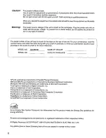 Preview for 2 page of Panasonic Jetwriter KX-P6100 User Manual