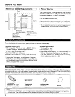 Предварительный просмотр 8 страницы Panasonic Jetwriter KX-P6100 User Manual