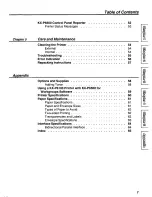 Preview for 7 page of Panasonic Jetwriter KX-P6500 User Manual