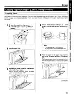 Предварительный просмотр 15 страницы Panasonic Jetwriter KX-P6500 User Manual