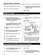 Preview for 24 page of Panasonic Jetwriter KX-P6500 User Manual