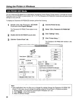 Предварительный просмотр 34 страницы Panasonic Jetwriter KX-P6500 User Manual