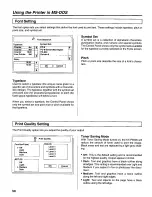 Preview for 50 page of Panasonic Jetwriter KX-P6500 User Manual