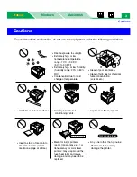 Preview for 8 page of Panasonic Jetwriter KX-P7305 User Manual