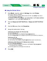 Preview for 56 page of Panasonic Jetwriter KX-P7305 User Manual