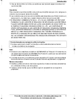 Preview for 5 page of Panasonic joip BB-GT1500SP (Spanish) Manual De Instrucciones