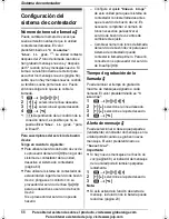 Preview for 66 page of Panasonic joip BB-GT1500SP (Spanish) Manual De Instrucciones