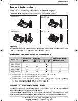 Предварительный просмотр 3 страницы Panasonic JOIP BB-GT1540E Operating Instructions Manual