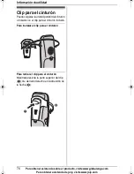 Preview for 76 page of Panasonic JOIP BB-GT1540SP Manual De Instrucciones