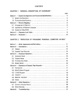 Preview for 3 page of Panasonic JR-100U Operating Instructions Manual