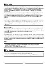 Preview for 2 page of Panasonic JS-925 series User Manual