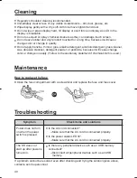 Preview for 40 page of Panasonic JS-960WP Series Operating Instructions Manual