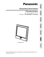 Preview for 1 page of Panasonic JS-960WP0M51 Operating Instructions Manual