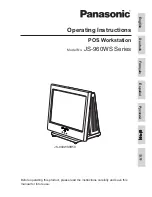 Предварительный просмотр 1 страницы Panasonic JS-960WS0R50 Operating Instructions Manual