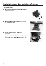 Предварительный просмотр 76 страницы Panasonic JS-970 Series Operating Instructions Manual