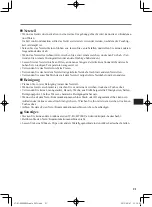 Preview for 21 page of Panasonic JT-B1-CU000J Operating Instructions Manual