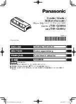 Предварительный просмотр 1 страницы Panasonic JT-B1-CU000U Operating Instructions Manual