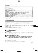 Предварительный просмотр 17 страницы Panasonic JT-B1-CU000U Operating Instructions Manual