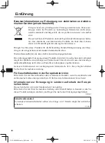 Предварительный просмотр 18 страницы Panasonic JT-B1-CU000U Operating Instructions Manual