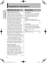 Preview for 10 page of Panasonic JT-B1 series Operating Instructions Manual