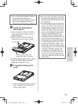 Preview for 35 page of Panasonic JT-B1 series Operating Instructions Manual