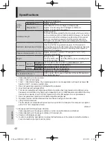 Preview for 42 page of Panasonic JT-B1 series Operating Instructions Manual