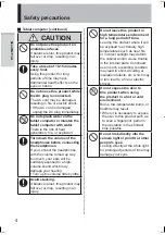 Preview for 4 page of Panasonic JT-B1APAAZAM Operating Instructions Manual