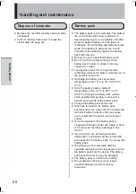 Preview for 20 page of Panasonic JT-B1APAAZAM Operating Instructions Manual