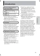 Preview for 21 page of Panasonic JT-B1APAAZAM Operating Instructions Manual