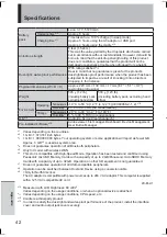 Preview for 42 page of Panasonic JT-B1APAAZAM Operating Instructions Manual