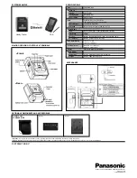 Preview for 2 page of Panasonic JT-H200PR Series Specifications