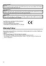 Предварительный просмотр 4 страницы Panasonic JT-H300CG-E4 Operating Instructions Manual