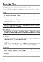 Preview for 2 page of Panasonic JT-H300HT-E1 Operating Instructions Manual