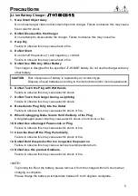 Preview for 5 page of Panasonic JT-H300PR-E1 Operating Instructions Manual